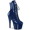Pleaser - ADORE1020GP Bottes de plateforme, Pole dance chaussures - Bleu Product image